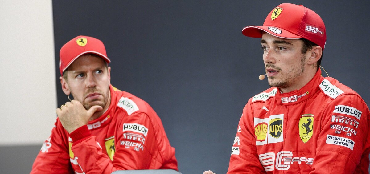 Себастьян Феттель и Шарль Леклер