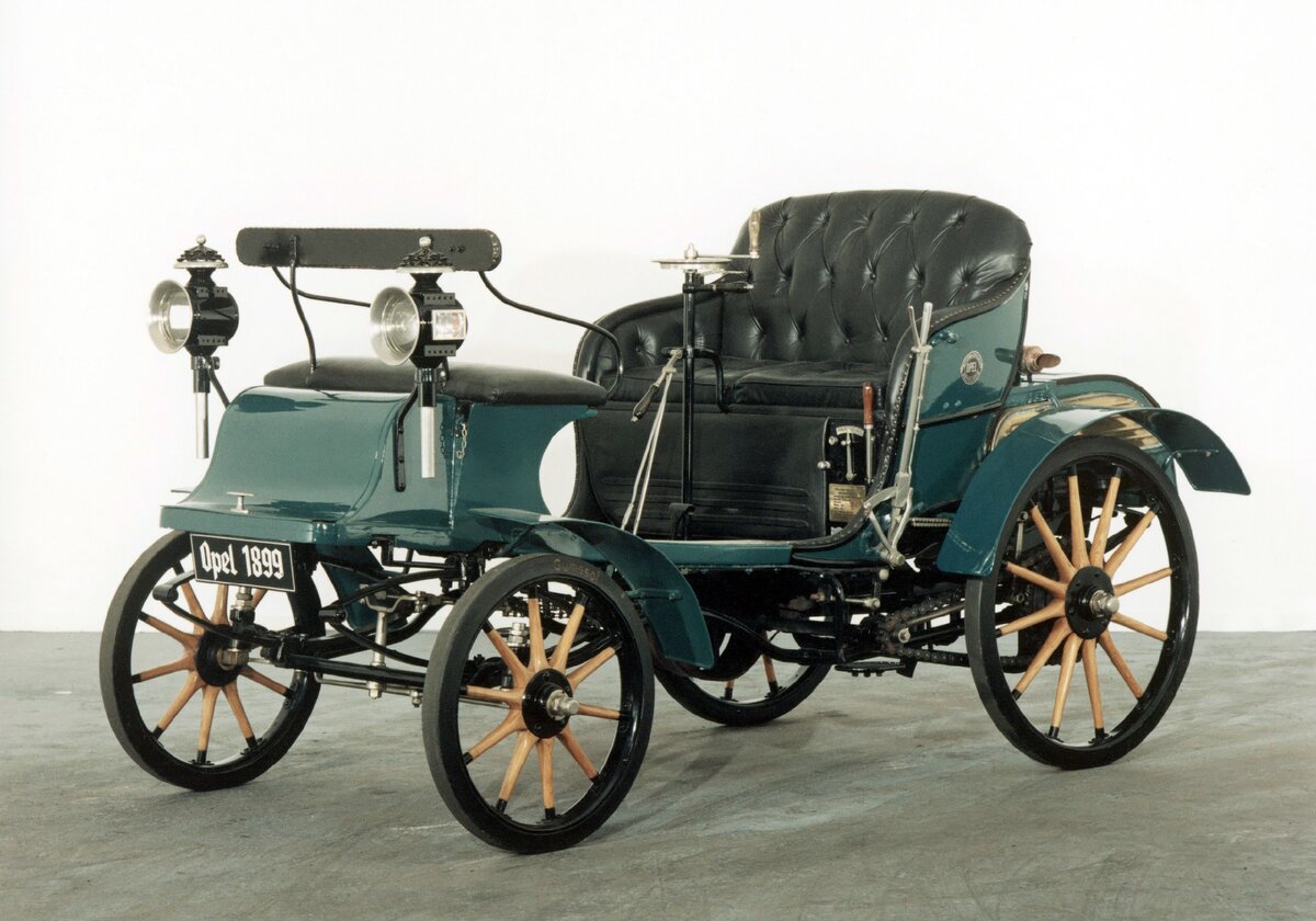 История моделей Opel - Patent-Motorwagen System Lutzmann (1899-1901) |  OpelGarage Blog | Дзен