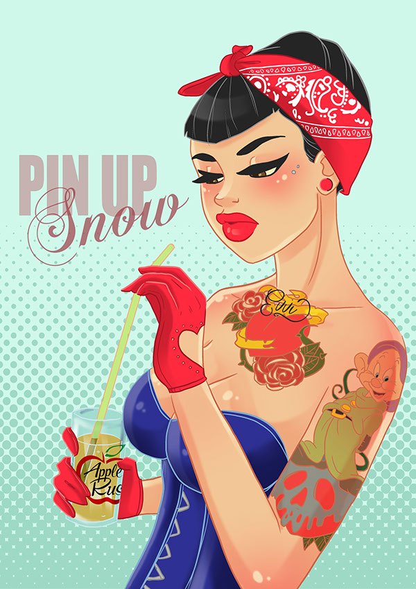 БелоСНЕЖНЫЙ pin up