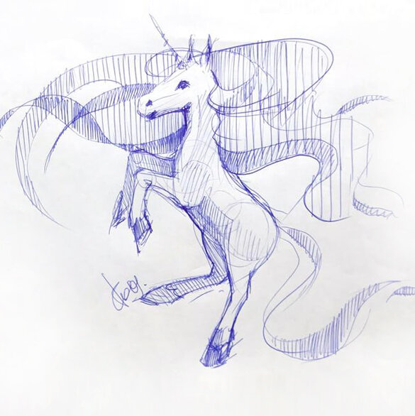 Чтобы научиться рисовать единорога  — прочитайте материал, посмотрите фотогалерею поэтапного рисования и видео. У вас все получится!