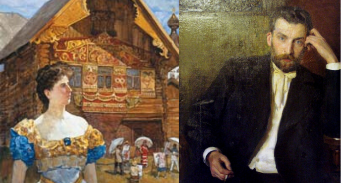 Мария Тенишева и Александр Бенуа