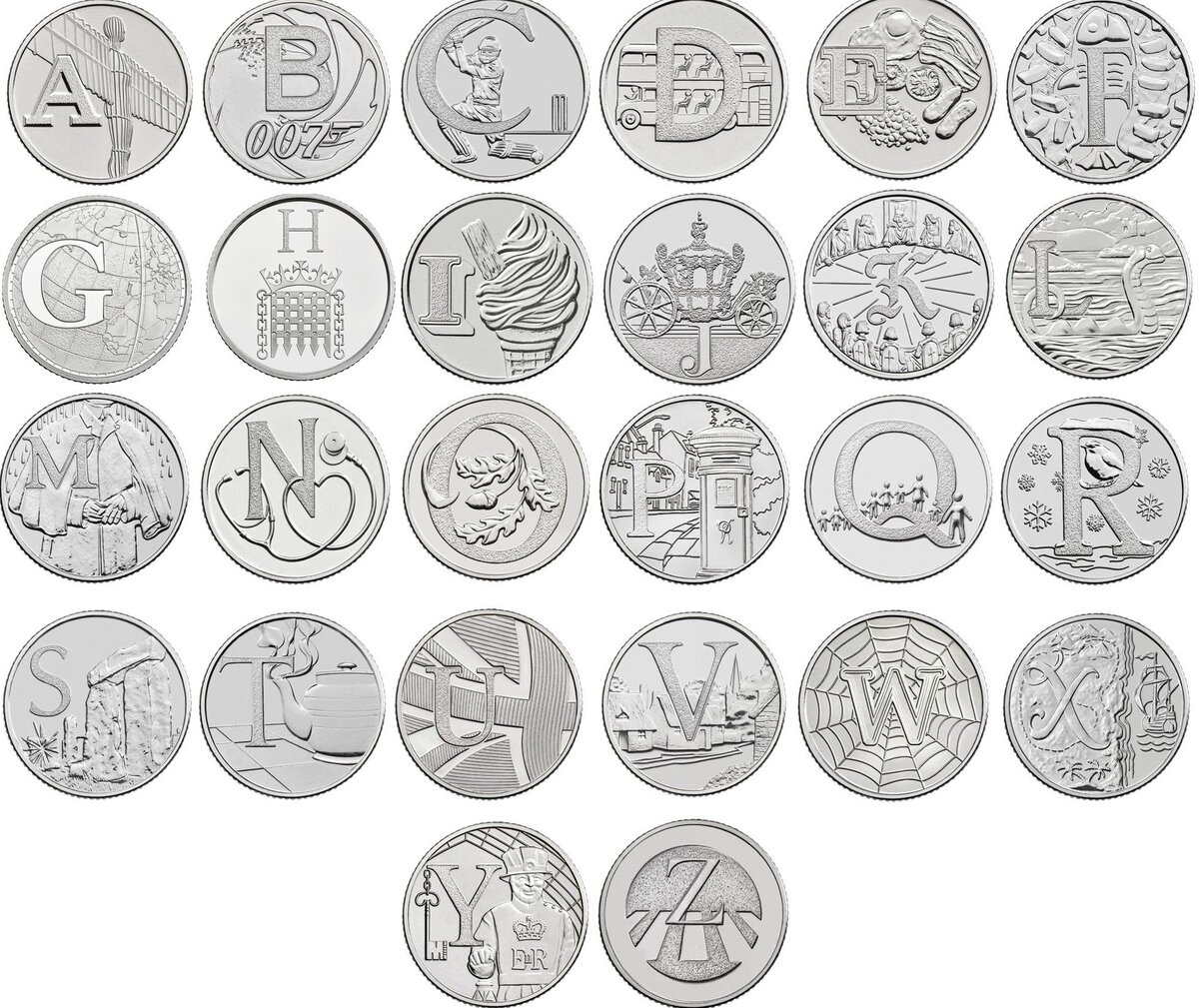 Фото с сайта монетного двора https://www.royalmint.com/