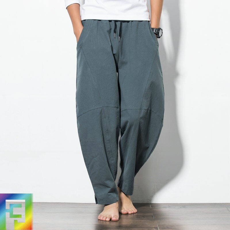 Брюки султанки мужские в стиле хип