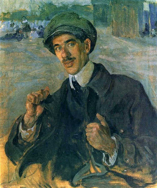 Рисунок Исаака Бродского, 1913 г. Корней Чуковский
