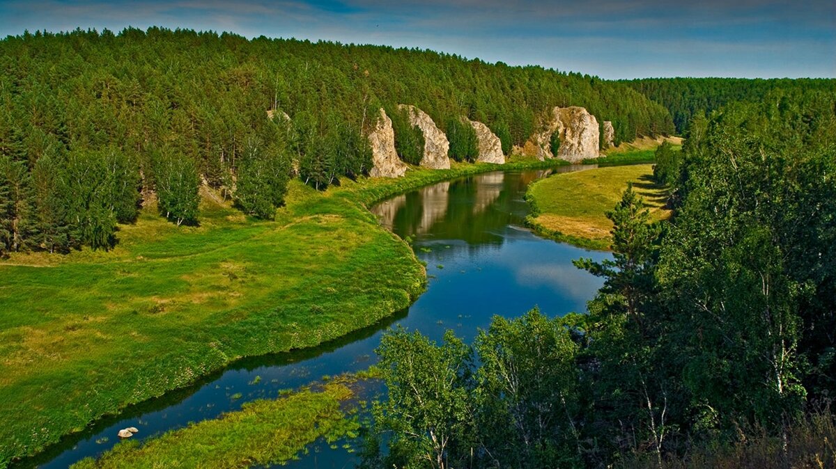 Река Исеть семь братьев