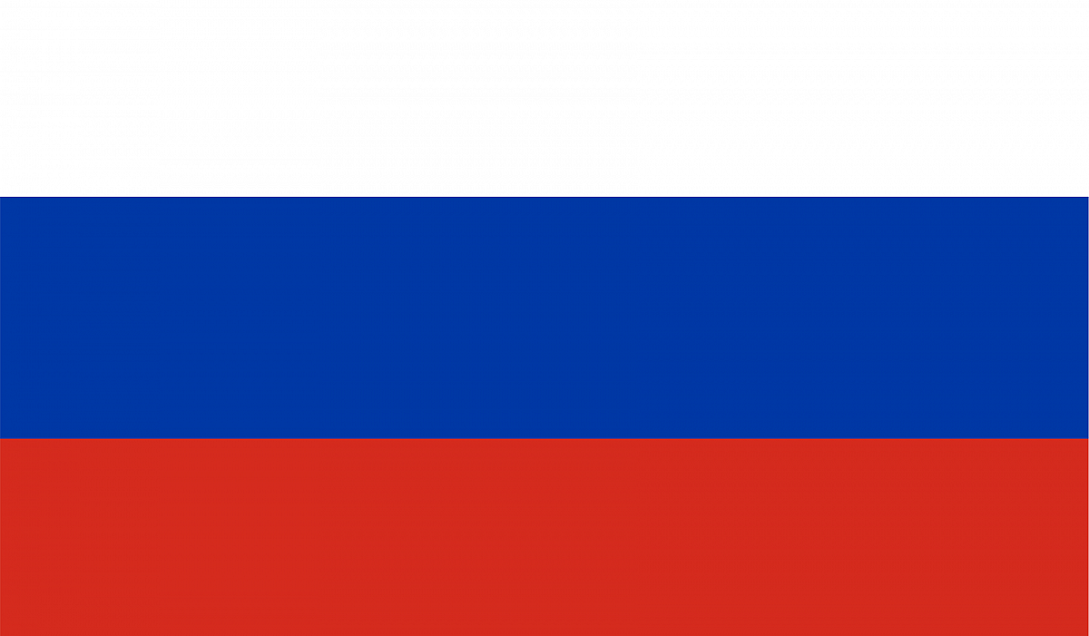 Флаг России, Россия на Карте