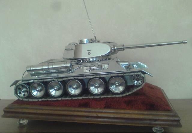 Модели для сборки танков России и СССР из металла