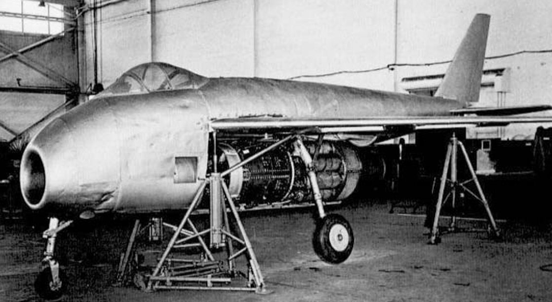 Вот так, выглядит - Messerschmitt P-1101