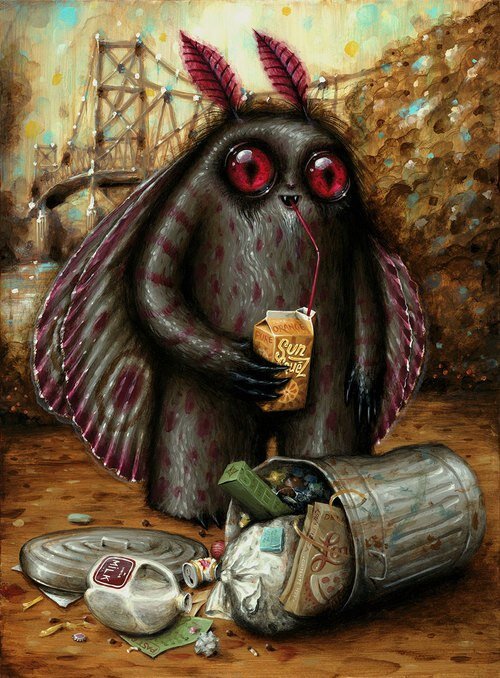  У этого американца тоже интересный подход к изображению представителей животного мира. По моему, просто прелесть! )

