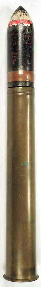 Остроголовый AP калибром 40мм для двухфунтовой противотанковой пушки  