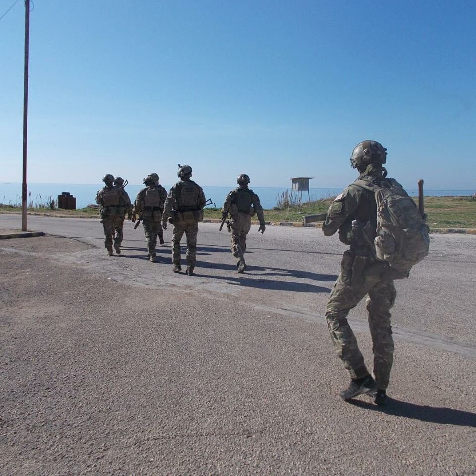 Одно из недавних фото ССО в Сирии