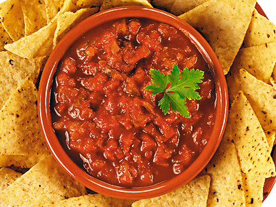 соус сальса универсален и подойдет ко многим блюдам