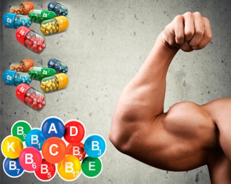 Витамины и минералы для спортсменов