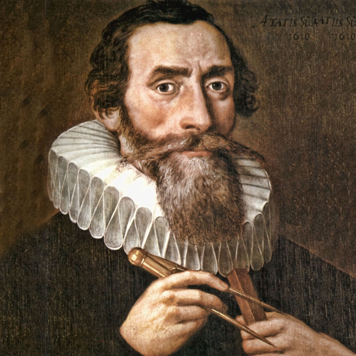 Портрет Иоганна Кеплера (1571-1630). Неизвестный художник. Источник: Wikipedia.