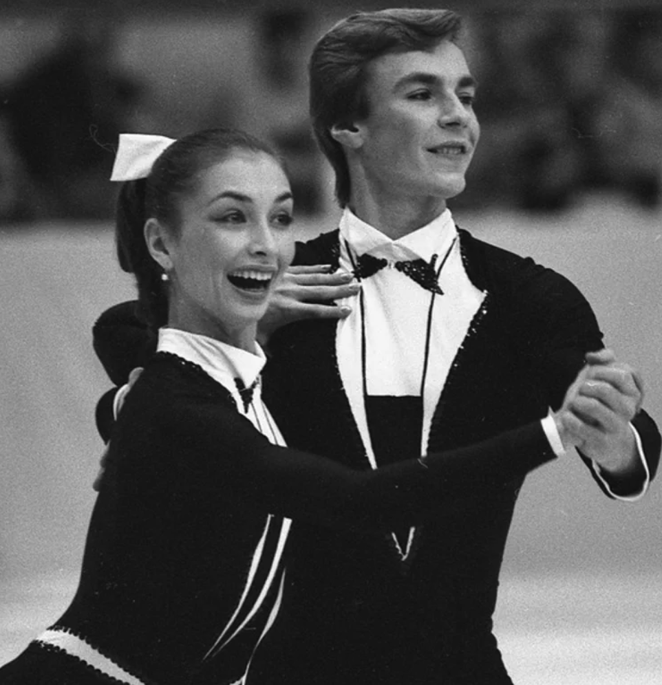 Майя Усова и Александр Жулин в молодости