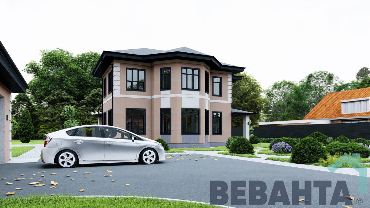 Проект "Casa Rica" от наших архитекторов 