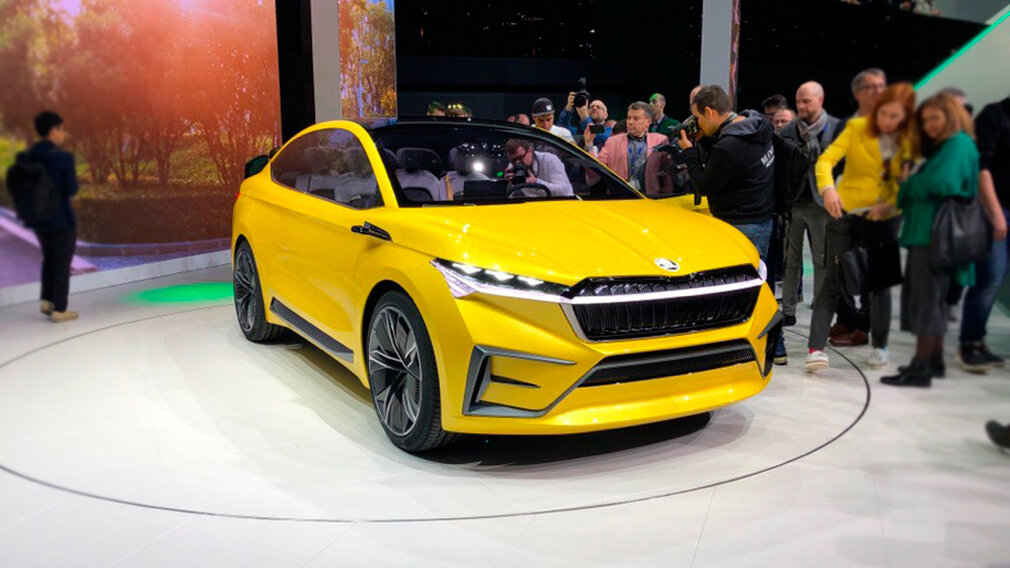 Skoda Vision iV показывает своим примером как будут выглядеть электрокары марки в будущем