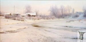 [caption id="attachment_1369" align="aligncenter" width="572"] Ефремов Алексей "Зимнее утро" хм 2019 г[/caption]