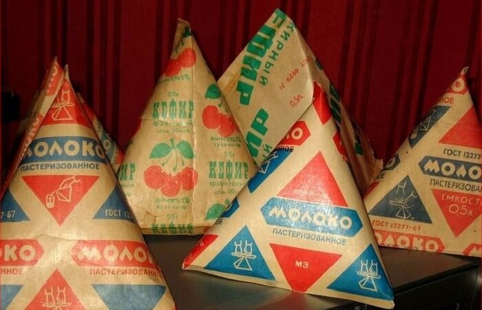 Молоко в «пирамидках», кефир в стекле, продукты в бумажных пакетах – стандарты из СССР
