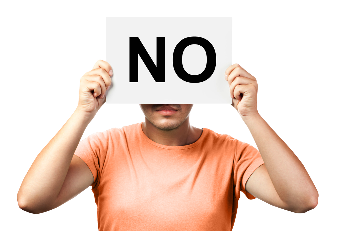 Необходимо научиться говорить НЕТ!
