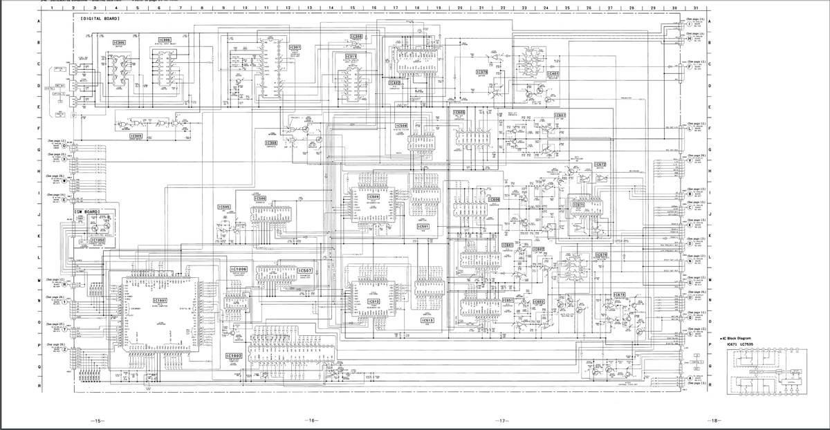 Схема усилителя sony