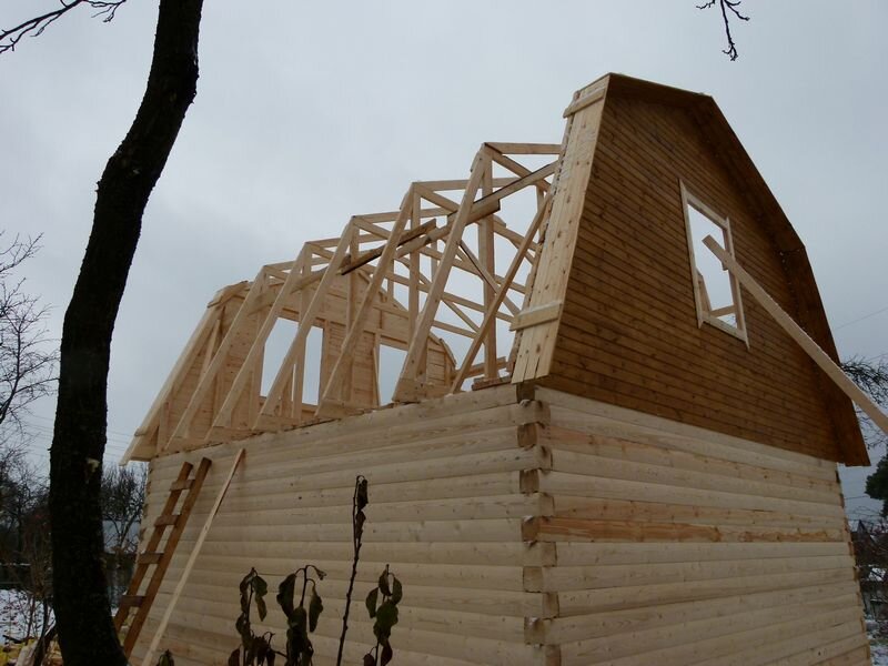 Дом из профилированного бруса