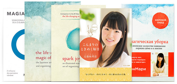 
Девушка с самого детства интересовалась порядком и различными способами его наведения. Вместо простых детских игр Мари с пятилетнего возраста изучала домоводство и всё, что с ним связано, читала книги и статьи. Постепенно ей были выведены собственные тезисы, в дальнейшем превратившиеся в секреты простой, быстрой и эффективной уборки.