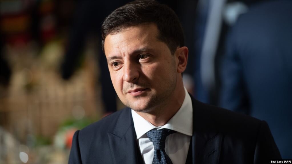 Президент Украины Владимир Зеленский на обеде во время 74-й сессии Генеральной Ассамблеи ООН в Нью-Йорке 24 сентября. 