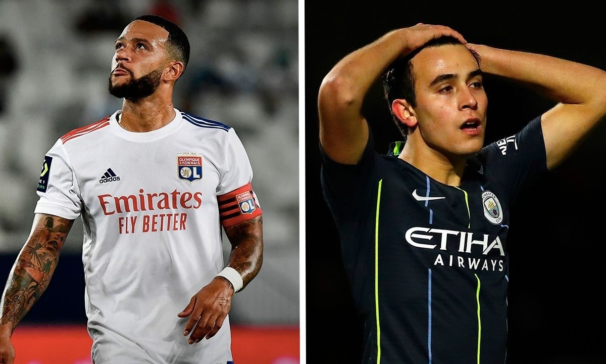 Мемфис Депай и Эрик Гарсия