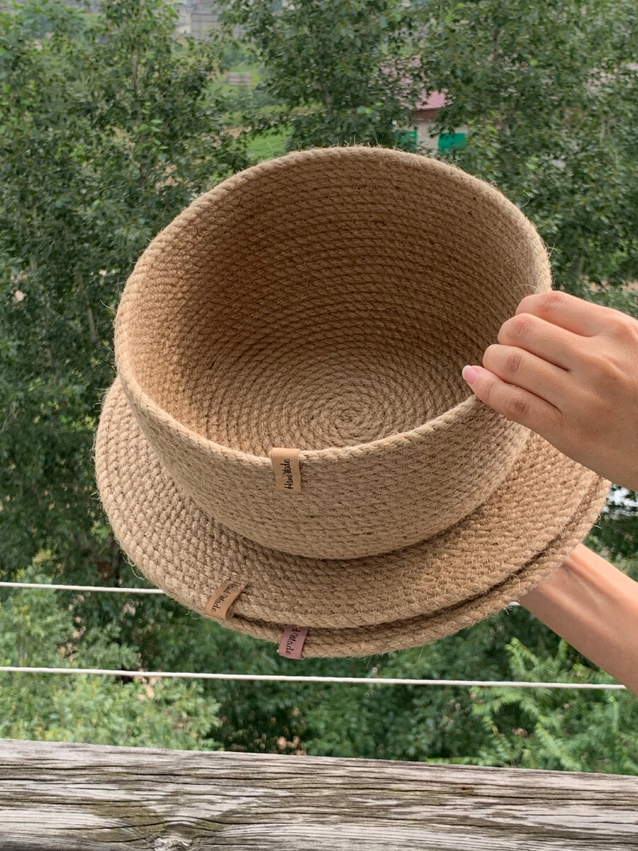 Первый заказ из джута