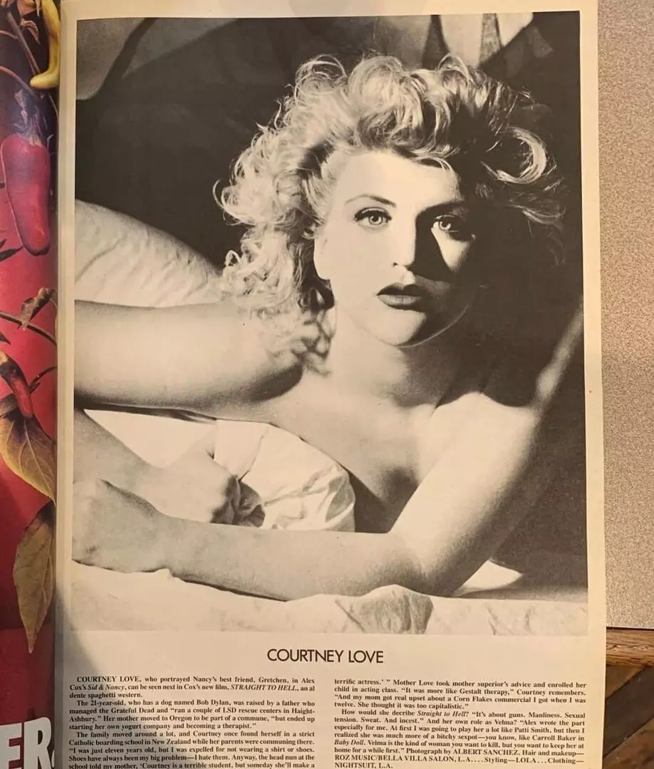 Кортни в молодости 
Фото: www.instagram.com/courtneylove