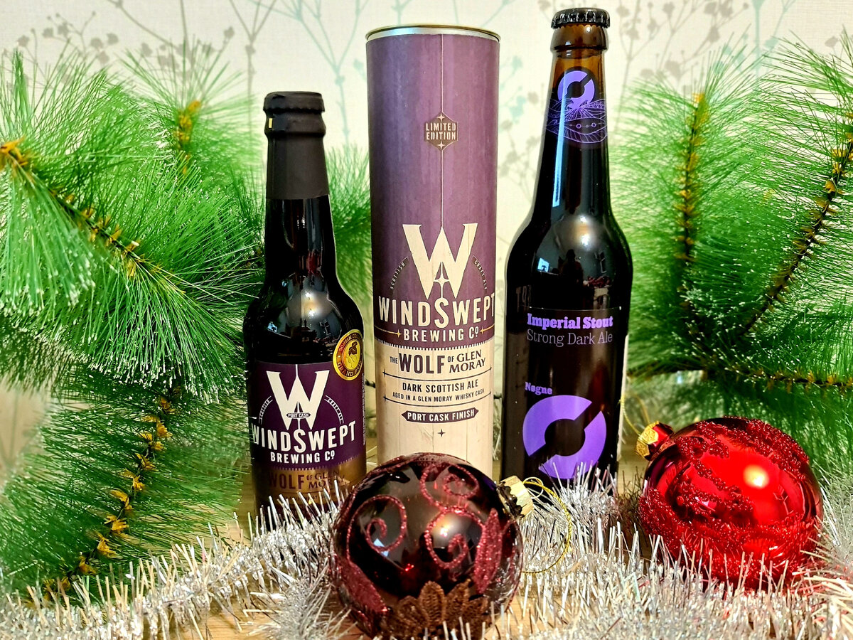 Windwept Wolf и Nogne O Imperial Stout