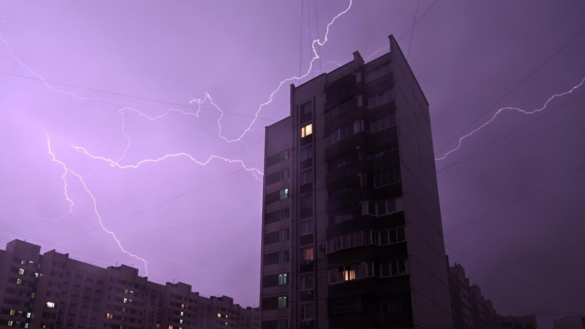    Гроза в Москве© РИА Новости / Павел Бедняков