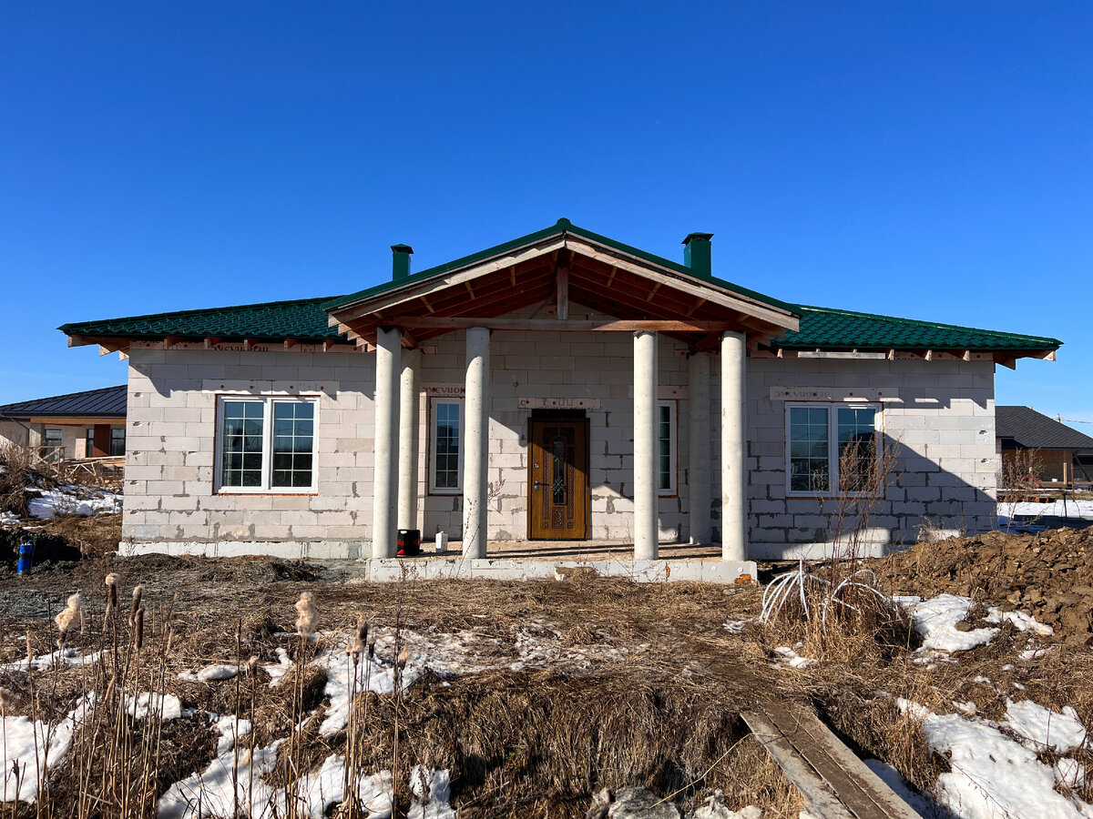 фото фасада без отделки