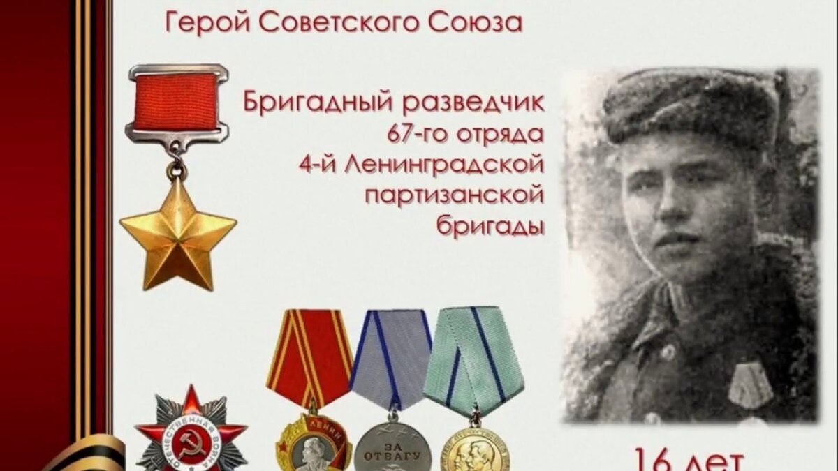 Пионеры-герои Великой Отечественной войны Леня Голиков