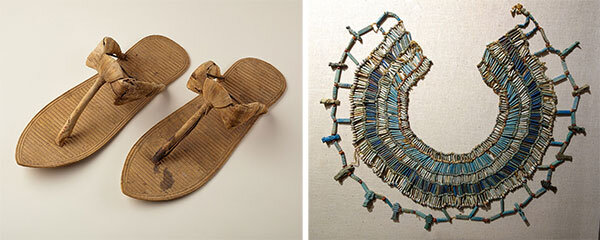 Сандалии и ожерелье