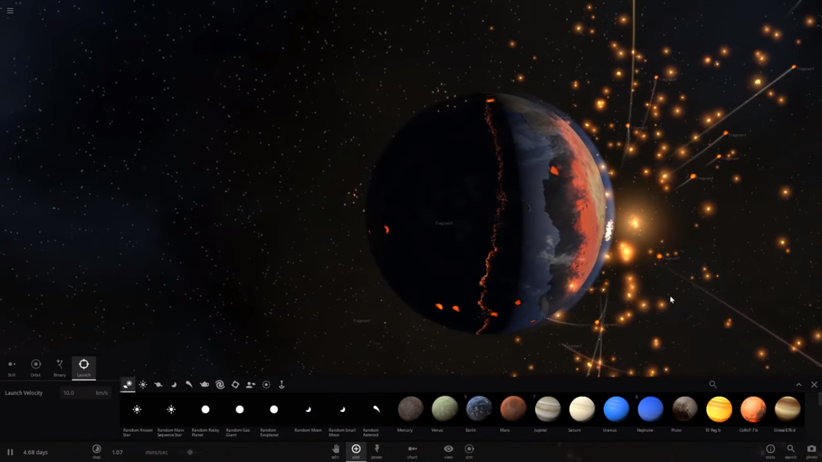 Падение луны на землю. Симулятор солнечной системы Universe Sandbox 2. Universe Sandbox 2 Солнечная система. Universe Sandbox 2 самая большая звезда. Universe Sandbox 2 Panorama.