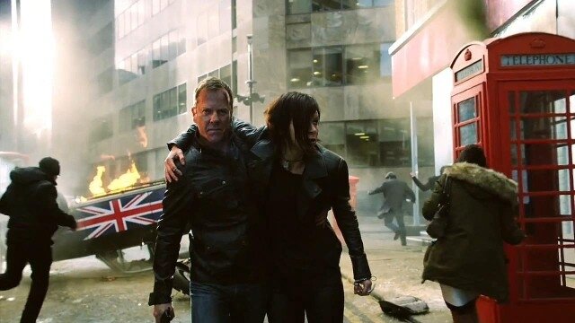 Кифер Сазерленд в восьмом сезоне сериала «24 часа»