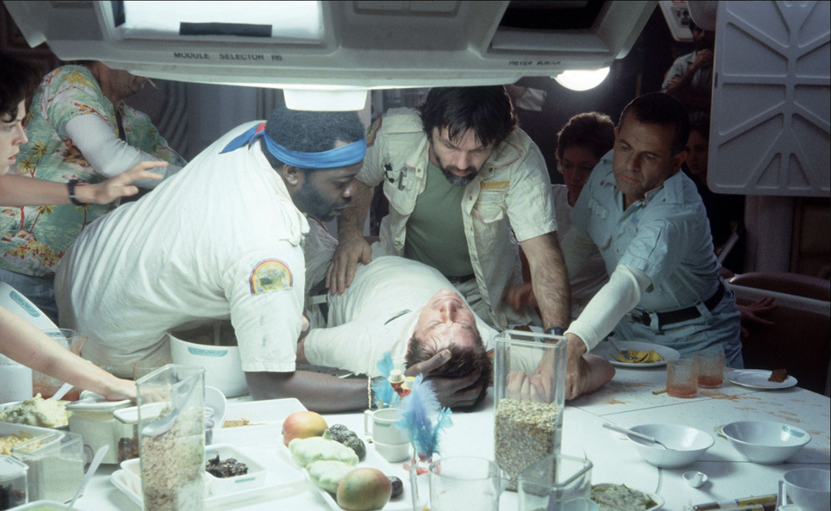 Сцена из фильма «Чужой»