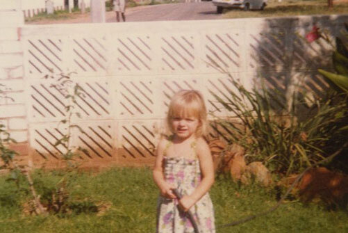 Шарлен в детстве
