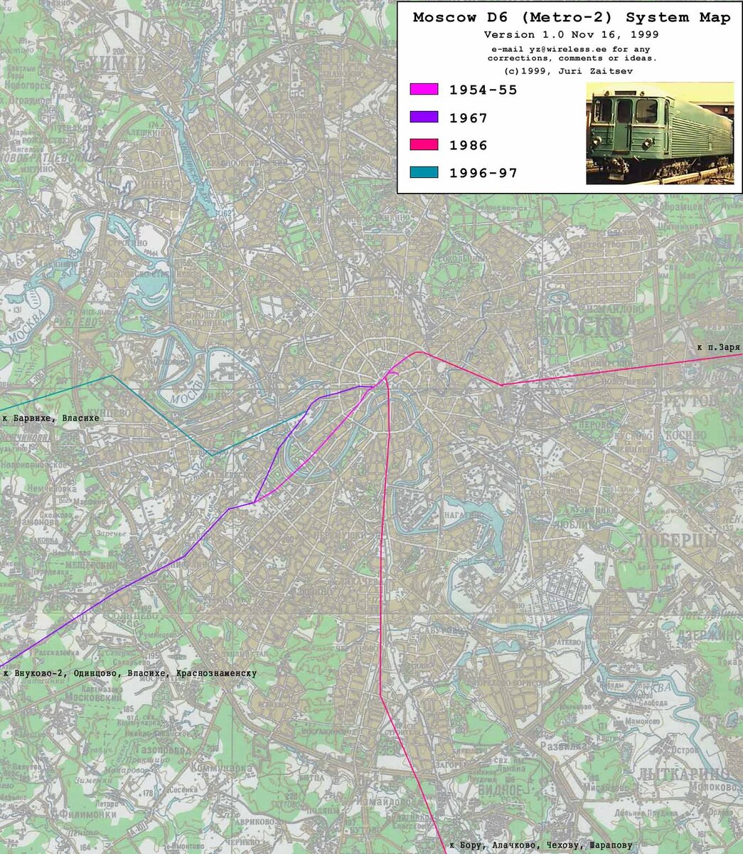 Карта секретного метро