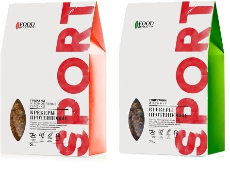 Протеиновые крекеры.