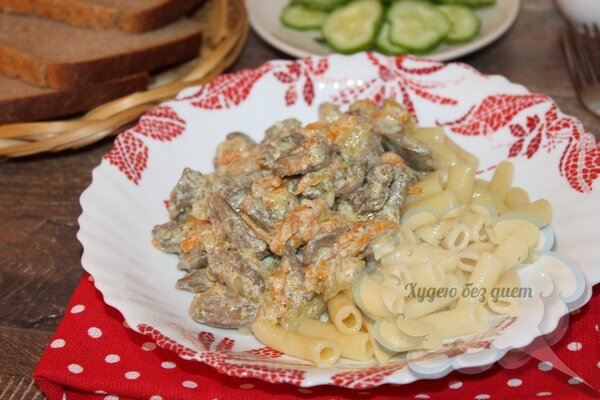 курица с луком и морковью калорийность