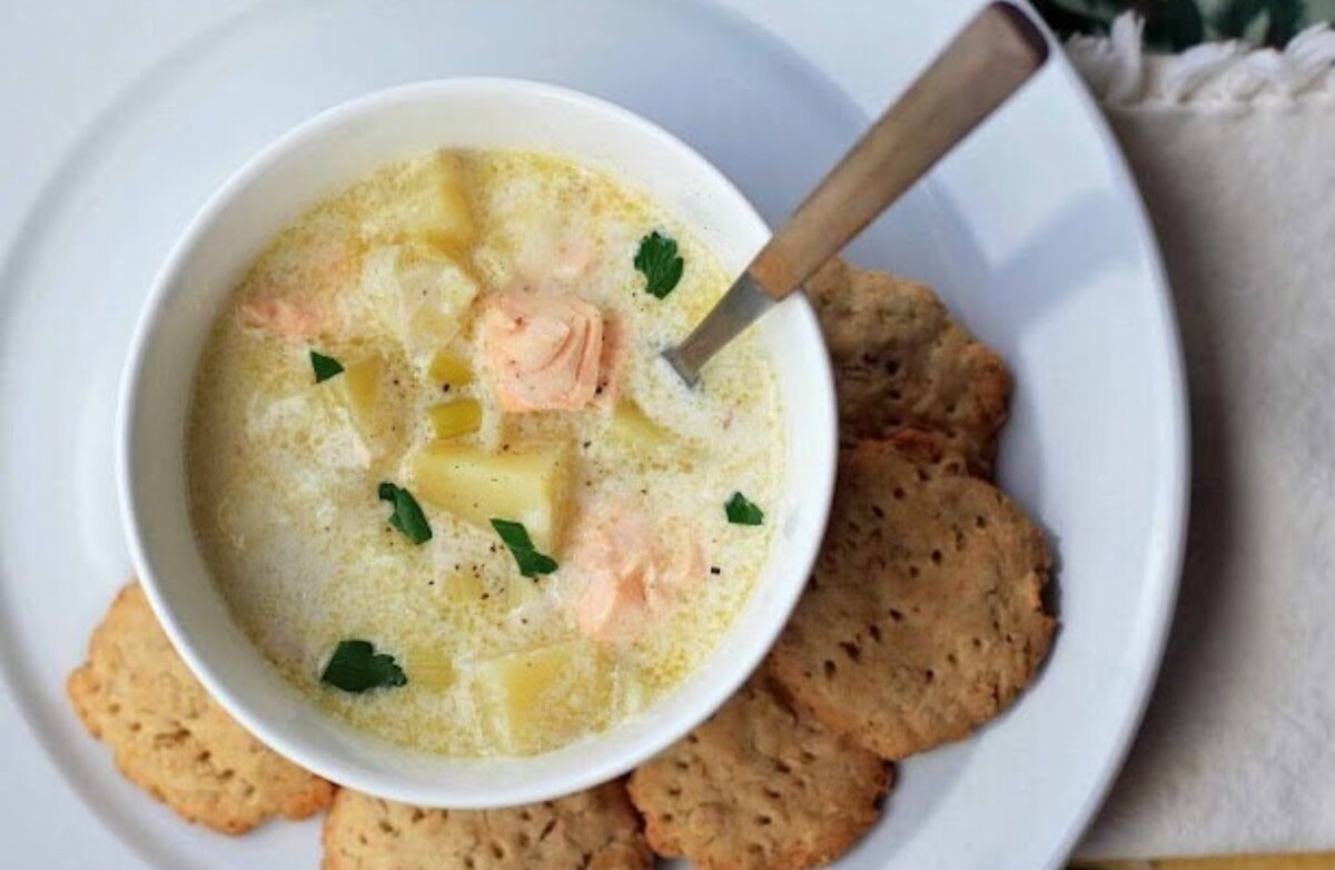 Такой суп ещё называют «финским»