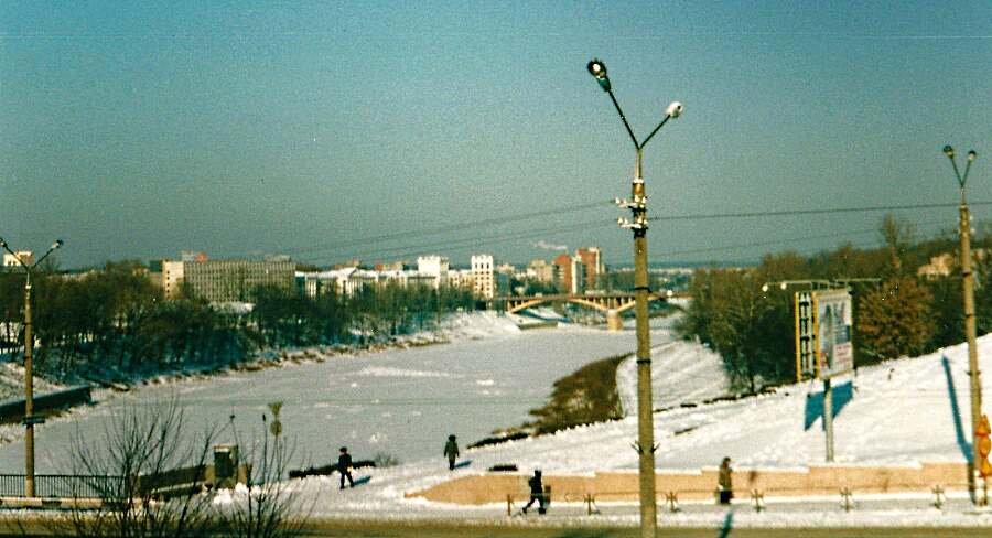 Западная Двина в черте Витебска.