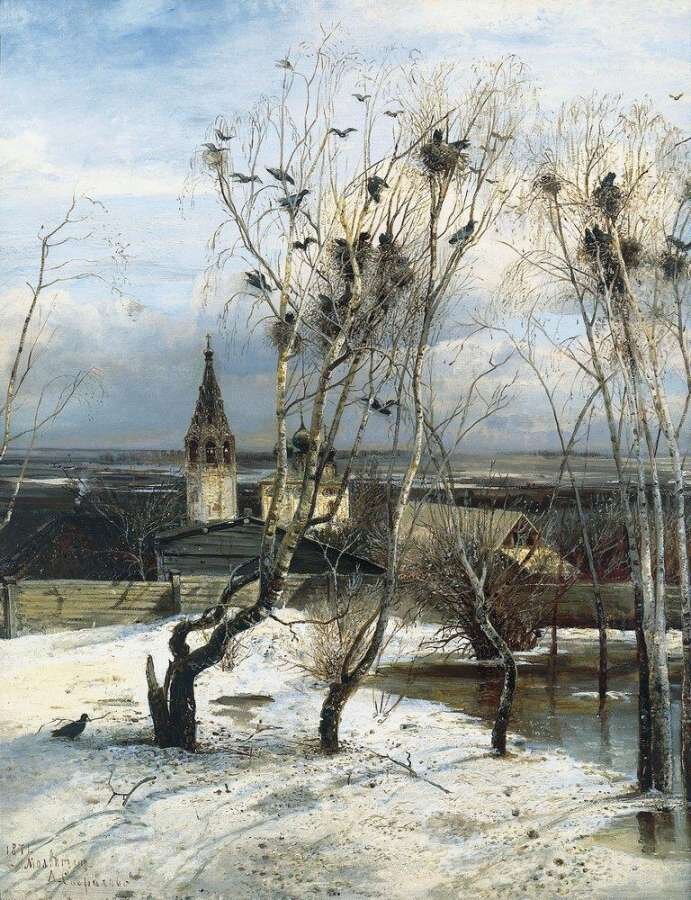 Грачи прилетели. 1871