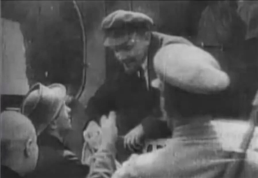 Ленин. кадры кинохроники