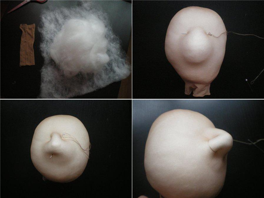 Как сделать куклу из капрона - пошаговый мастер-класс для начинающих (60 фото)