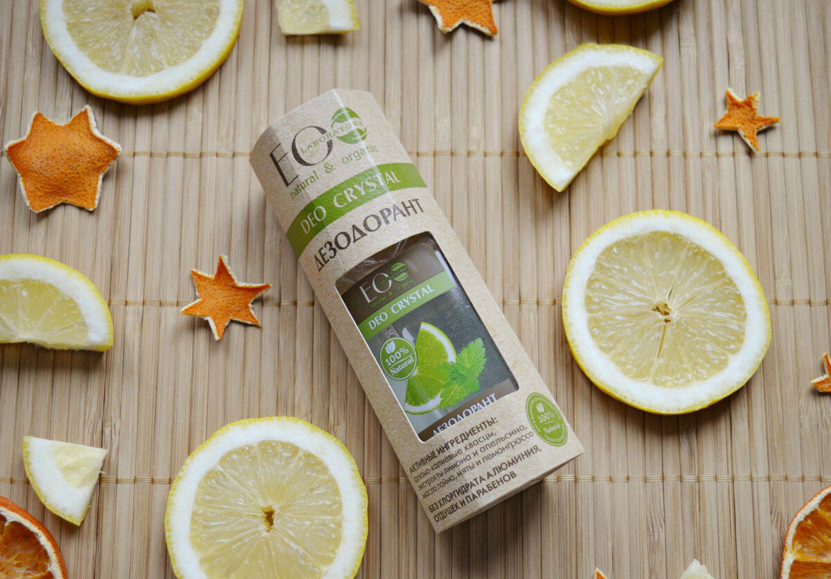 Део-ролл Ecolab DEO CRYSTAL с лимоном и апельсином