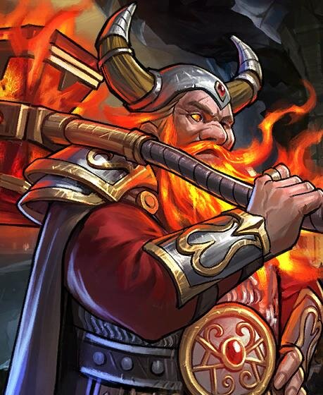 Камнемолот - древний бог гномов из королевства Казиел.